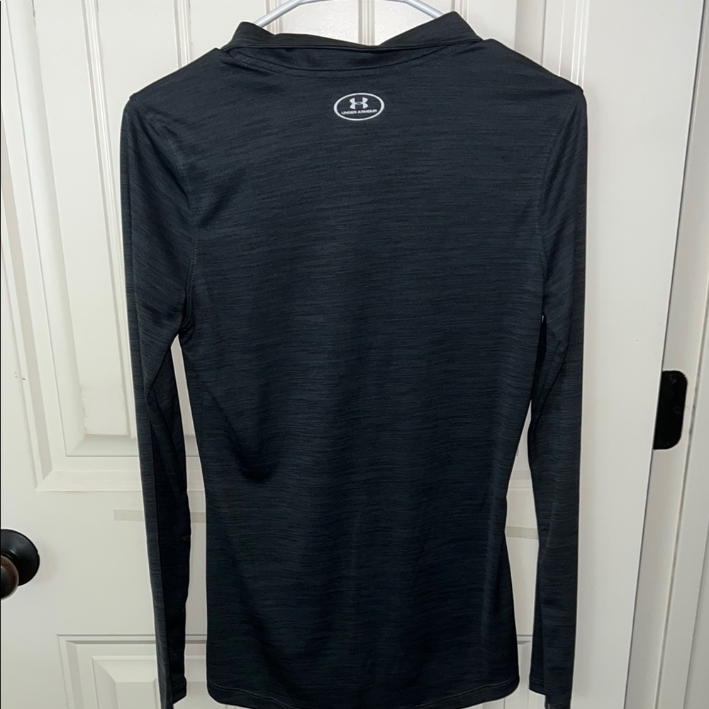 Under Armour Women's Black Long Sleeve Top - Picture 3 of 3